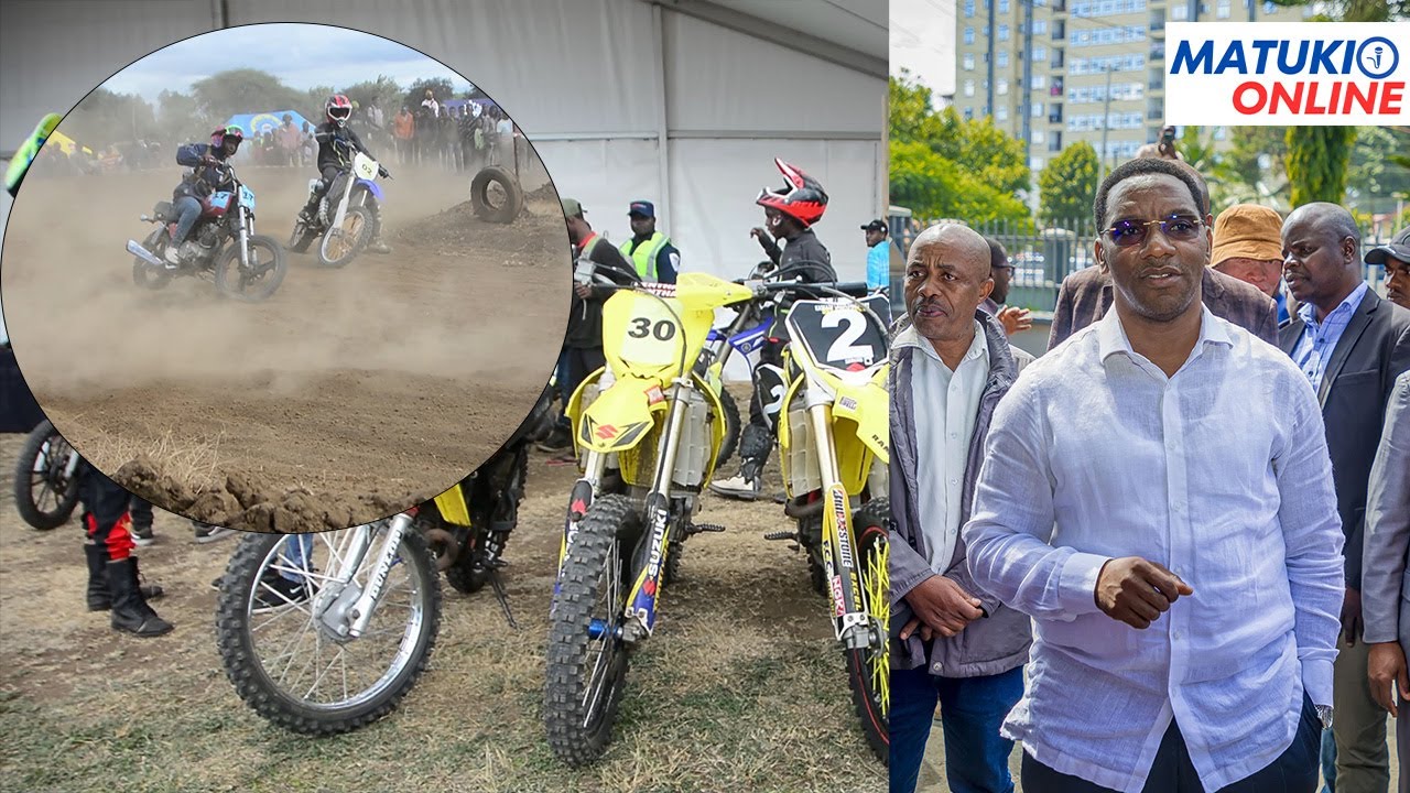 ARUSHA KAMA ULAYA MADEREVA WARUSHA PIKIPIKI KWENYE MTI NA MABONDE MBELE YA MAKONDA