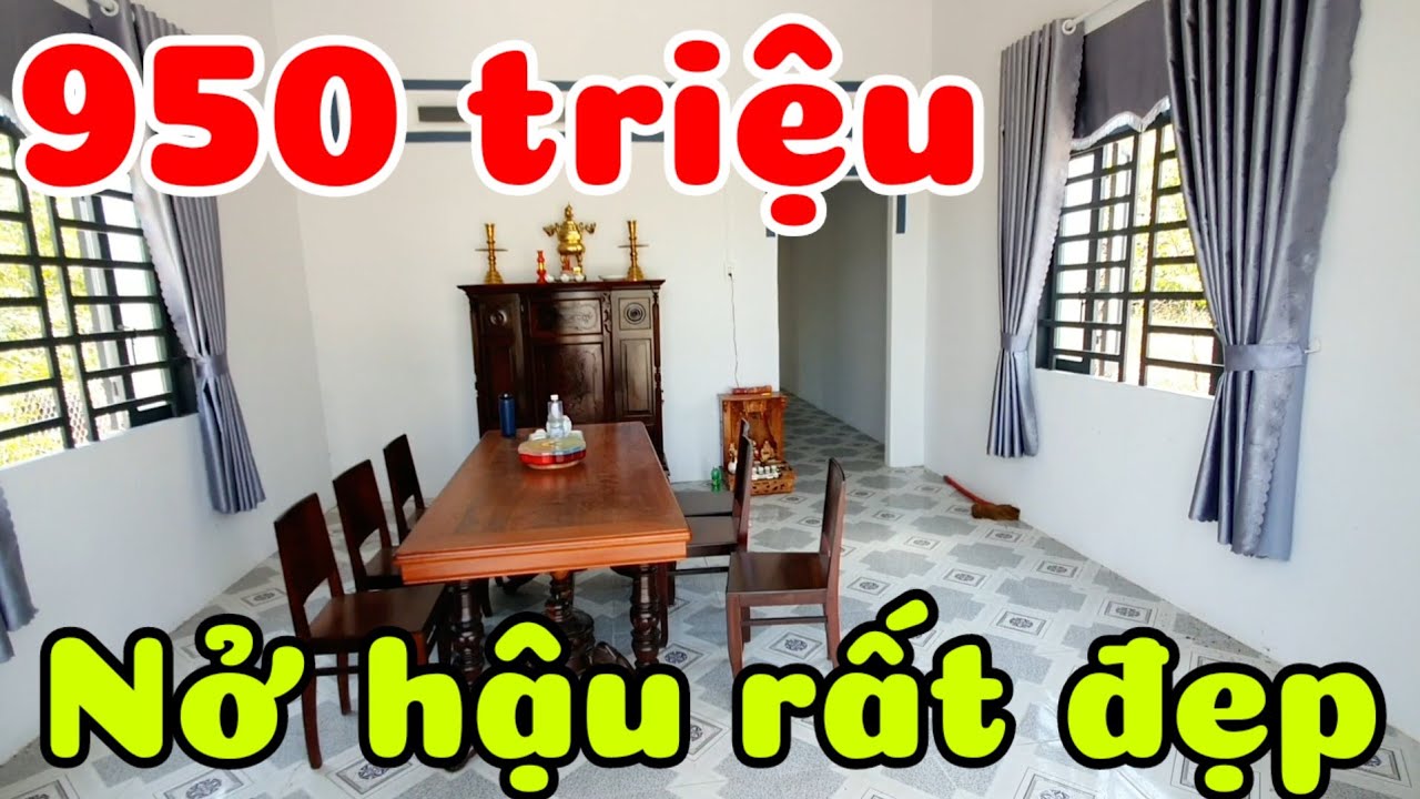 Nhà đất 512m2 nở hậu rất đẹp giá rẻ 950 triệu gần trường học Long Chữ Tây Ninh mặt tiền đường nhựa