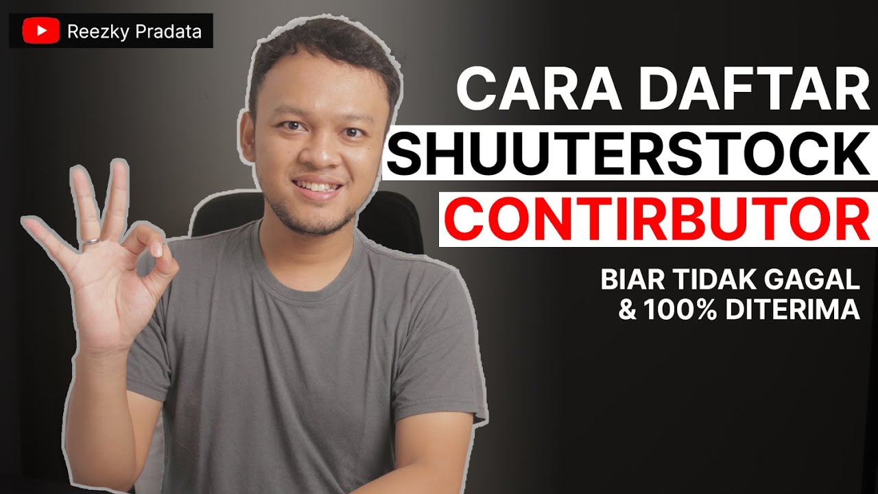 Cara Daftar Shutterstock Contributor untuk Jual Foto dan Video