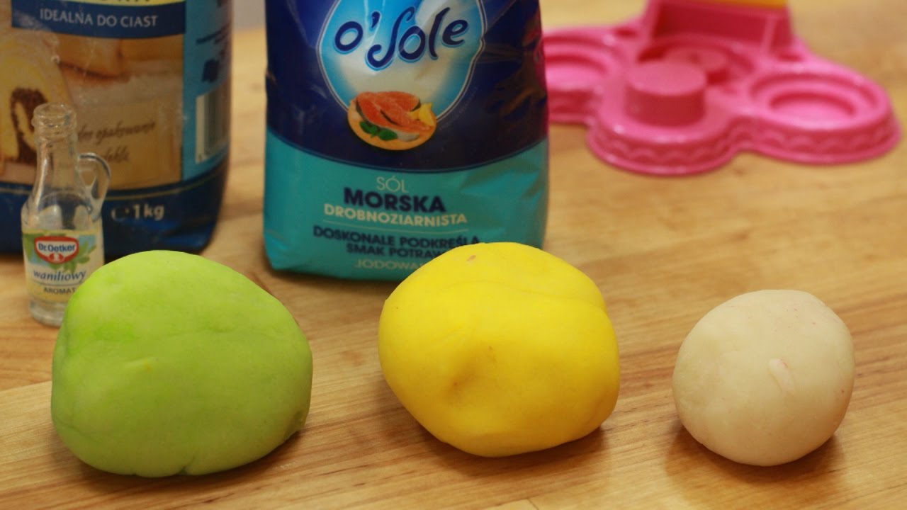 Ciastolina, Jak zrobić ciastolinę w domu?