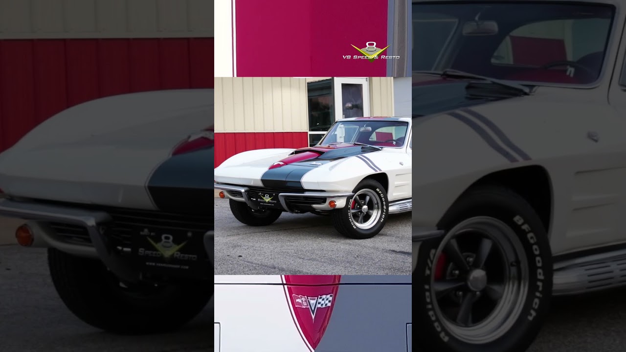 Corvette Custom Paint at V8 Speed and Resto Shop 