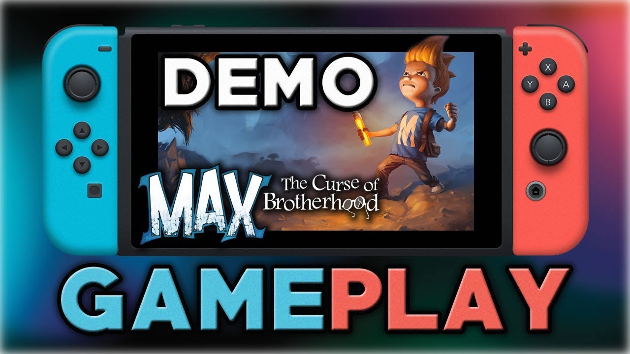 Max: The Curse of Brotherhood | DEMO Gameplay | Nintendo Switch
