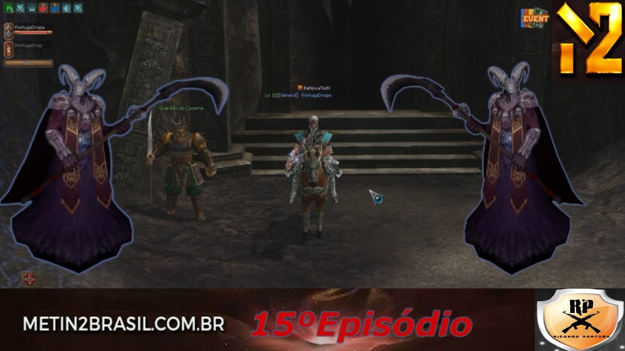 Metin2 Brasil - Subindo a Caverna do Lord Gahnasel [15&ordm;Epis&oacute;dio]