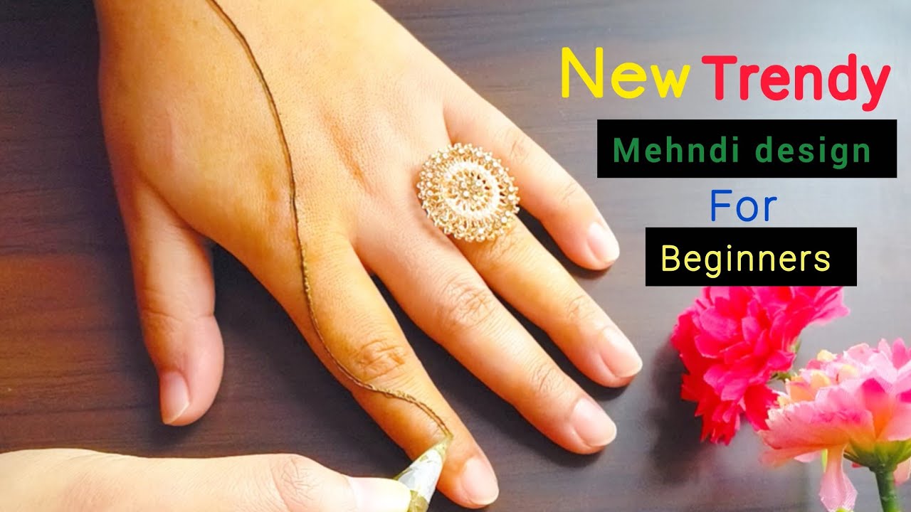 How to create incredible leaves mehndi designs / leaf mehndi