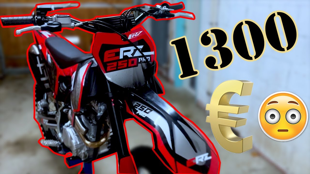 QUE VAUT UNE CROSS A 1300 EUROS ?  1ERE SORTIE AVEC LE 250 CRZ 💪