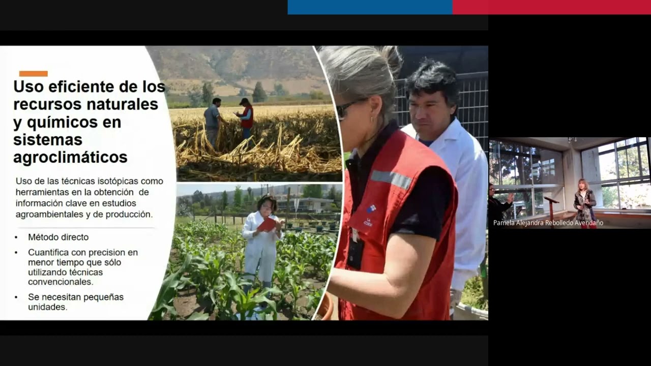 Charla CTNEV: Din&aacute;mica de nutrientes en frutales, utilizando t&eacute;cnicas isot&oacute;picas