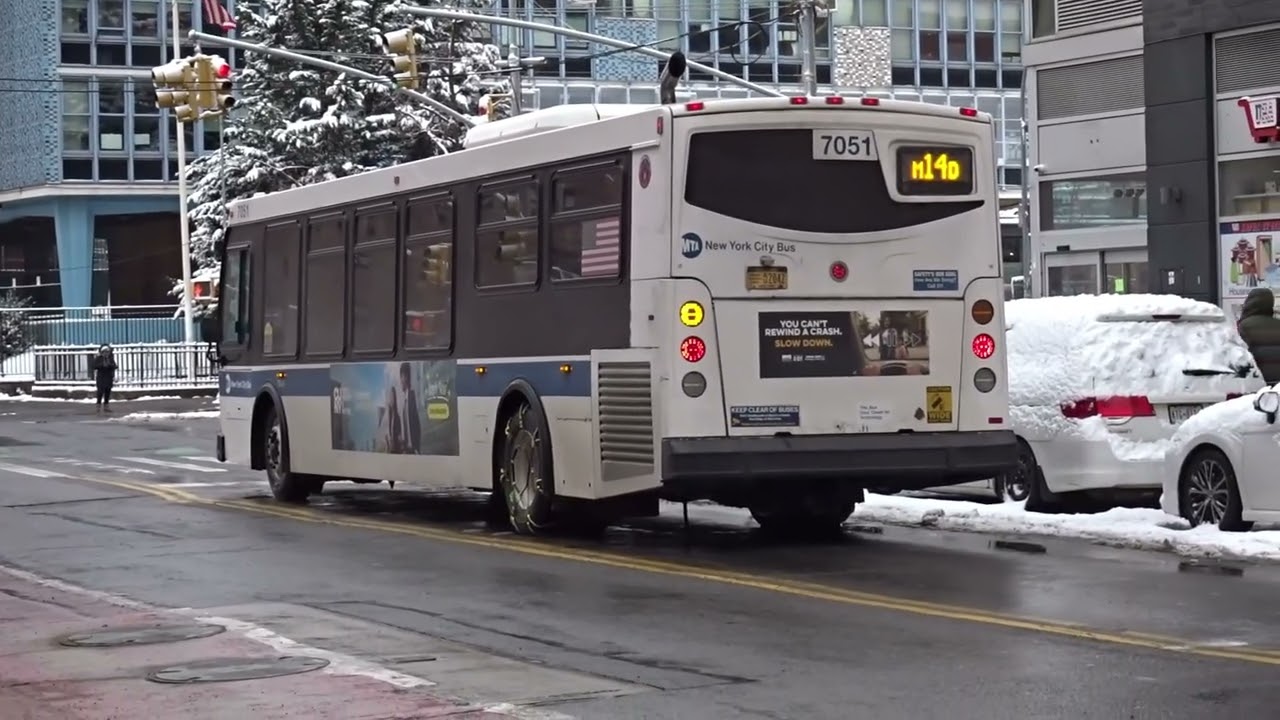 MaBSTOA Special: Nova LFS #8895 On A Chelsea Piers & Lower East Side-bound M14D +SBS+