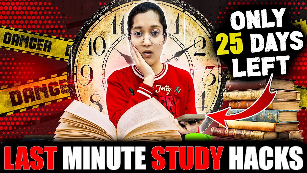 STUDY HACKS 😮 | Last Minute Tips for Exams 😱 By Mummy  | Cute Sisters