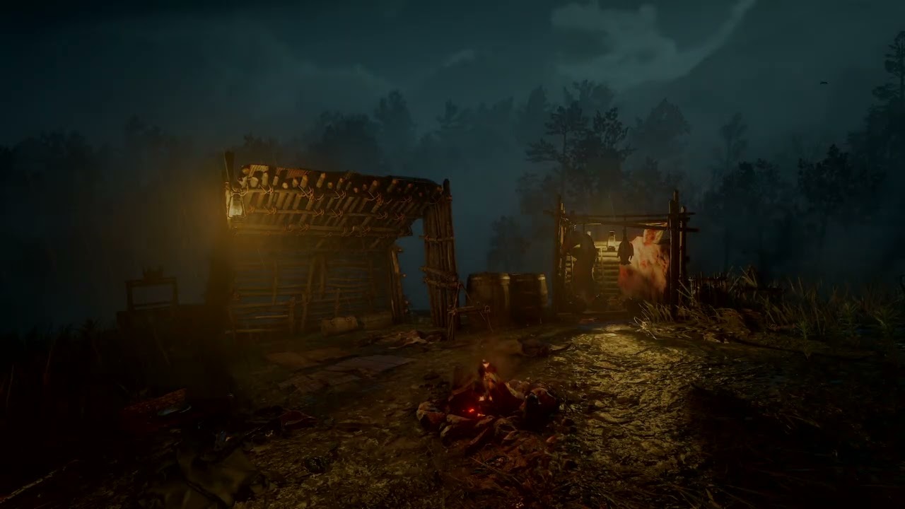 Hanover Campsite (Red Dead Redemption 2) - Serene Scene (1 Hour)