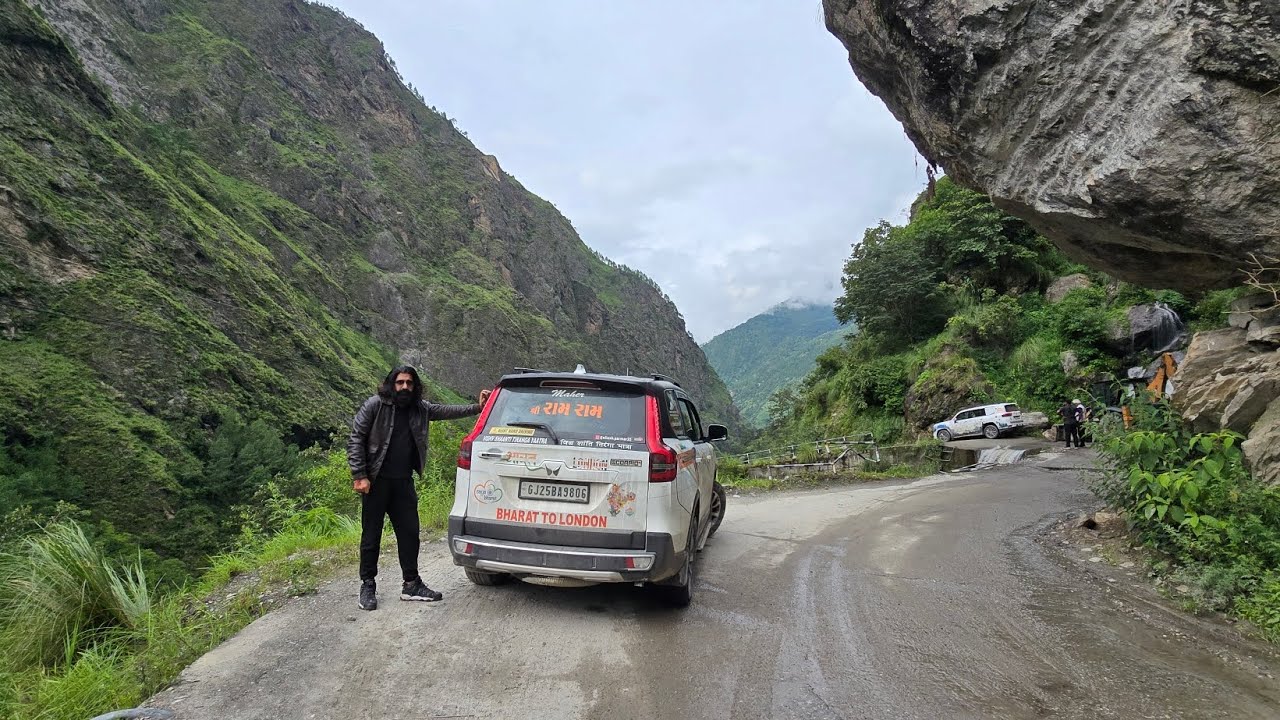 વિશ્વ શાંતિ તિરંગા 🇮🇳..🚙..યાત્રા.1મહેર.part.13         #india_to_uk#travel #love #india#lirbai