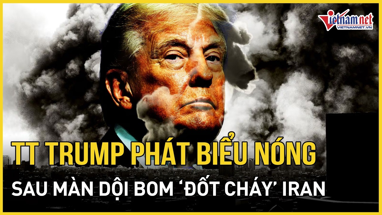 TT Trump chính thức gửi thông điệp sau màn dội bom 