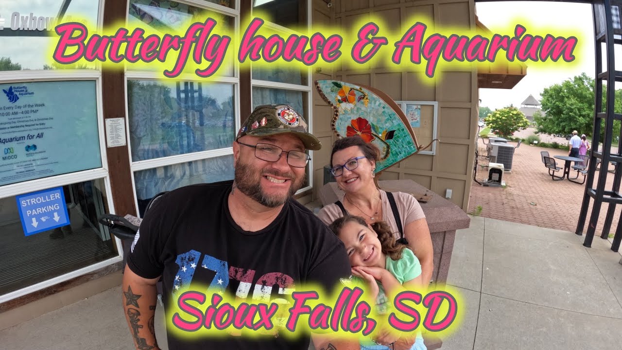 Sioux Falls, SD. Butterfly house & aquariumTo