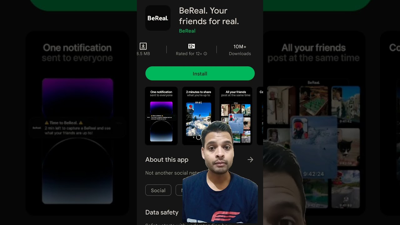 Bereal Social media App क्यों हो रहा है Viral #shorts