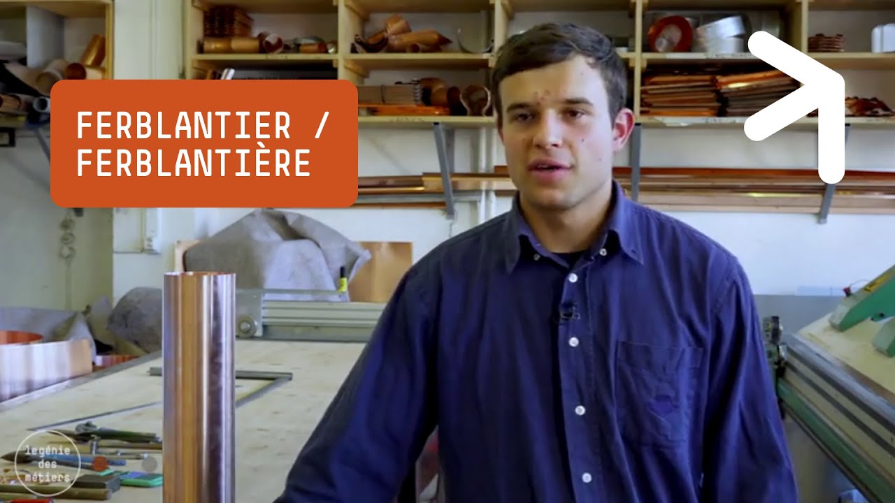Jonathan, apprenti ferblantier