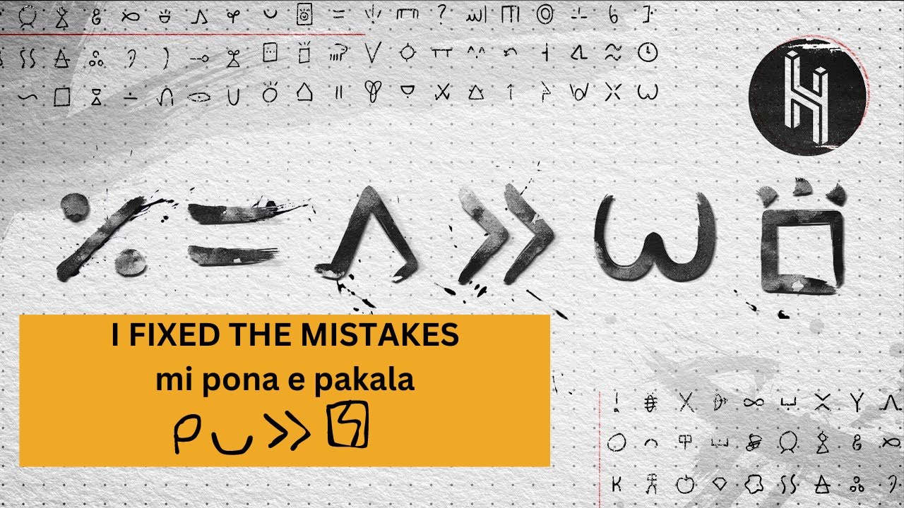 HAI's Toki Pona Video but I tried to fix all the mistakes