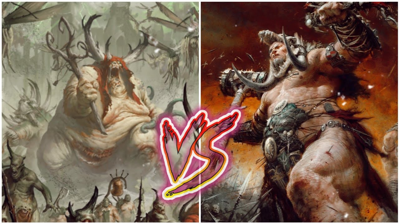 Video informe - Age of Sigmar - Maggotkin of Nurgle vs Sons of Behemat