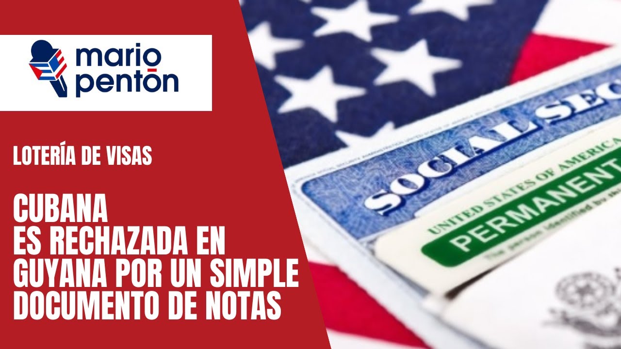 Rechazan visa de la diversidad a cubana por un simple documento de notas