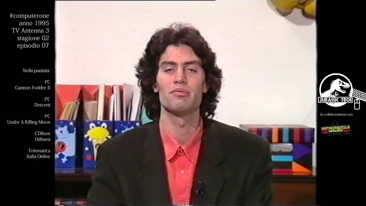 Jurassic Tech 15 - ComputerONE puntata 07 serie 02 - anno 1995