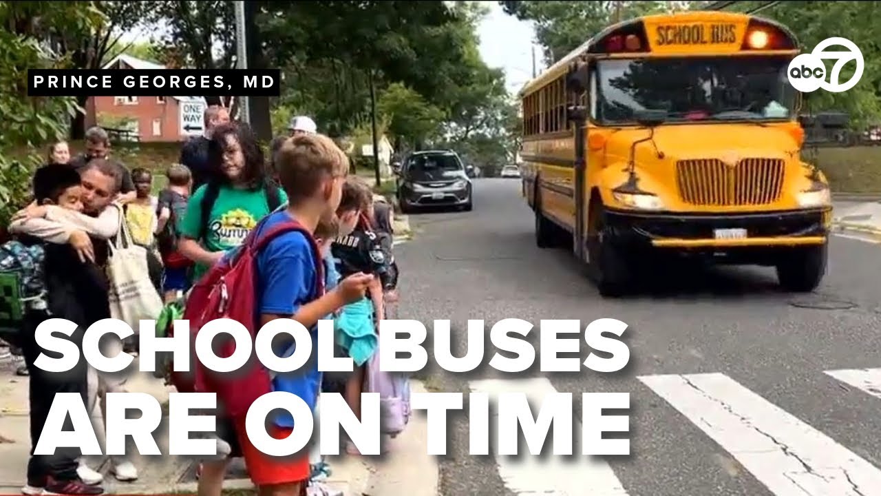 PG Co. school buses show improvement over last year's delays