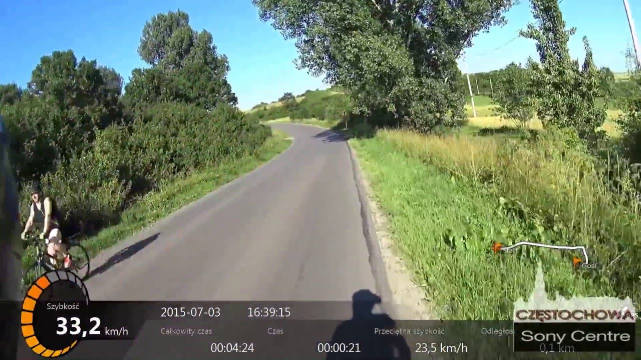 Kompilacja nagrana kamerą sportową Sony HDR AS200