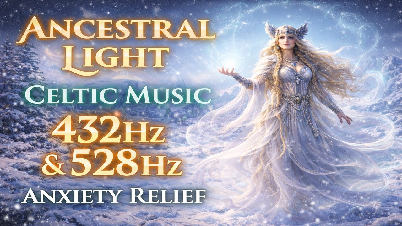 Ancestral Light ❄️ Celtic Music 432Hz & 528Hz for Anxiety Relief