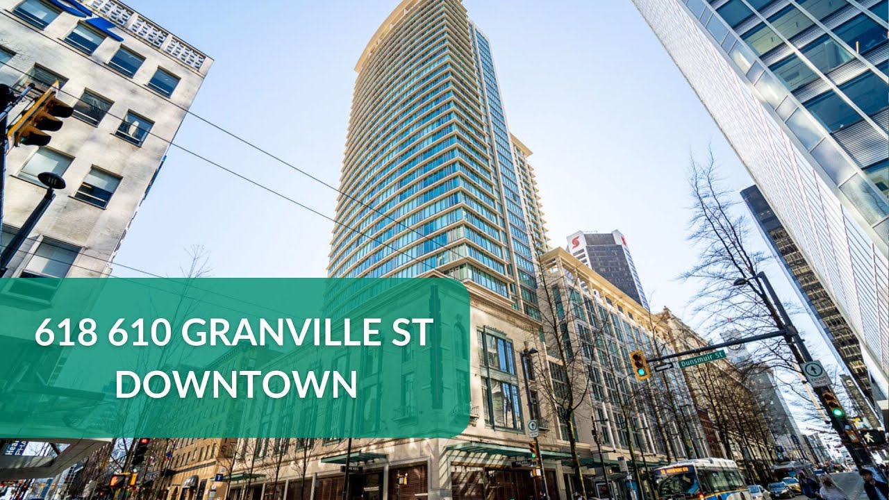 1 Bedroom Condo For Sale THE HUDSON Downtown Vancouver - 618 610 GRANVILLE STREET Vancouver BC