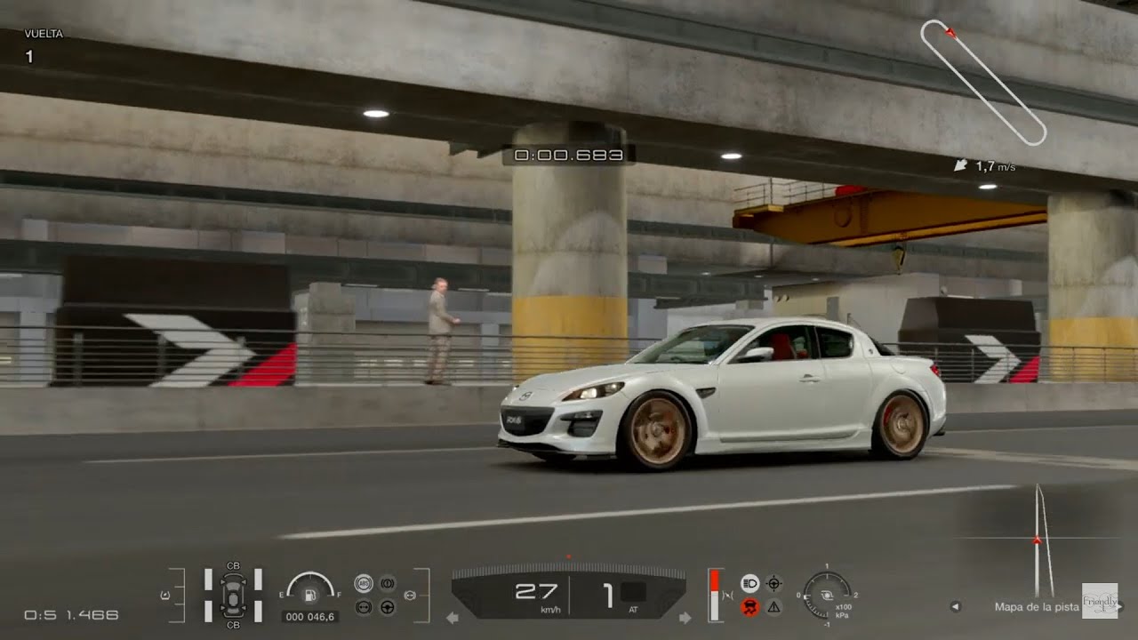 Mazda RX-8 Spirit R '12 with R26B-787B Engine Swap fully tuned for Top Speed [GT7-PS4]