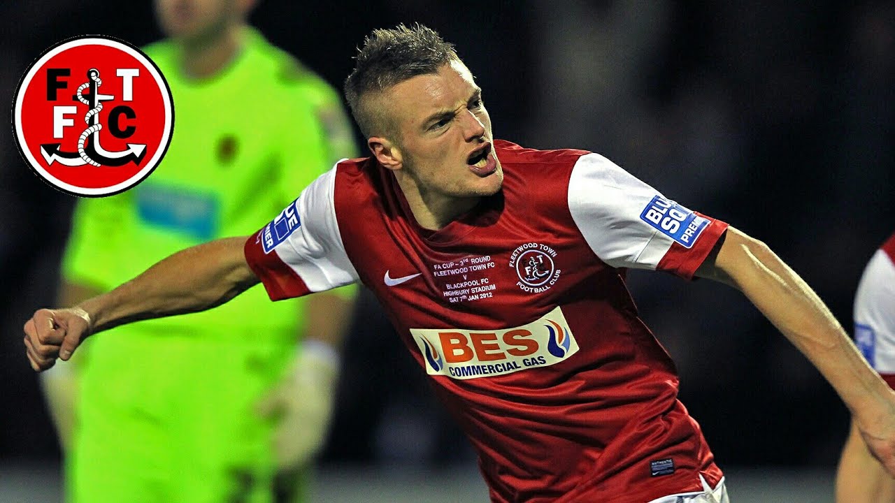 ¡Cuando Jamie vardy Era Jugador Del Fleetwood Town!