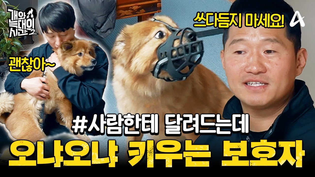 [#클립배송] 사람에게 달려드는데 “괜찮아”… 오냐오냐 훈육을 경고한 강형욱 | 개와 늑대의 시간2 3회