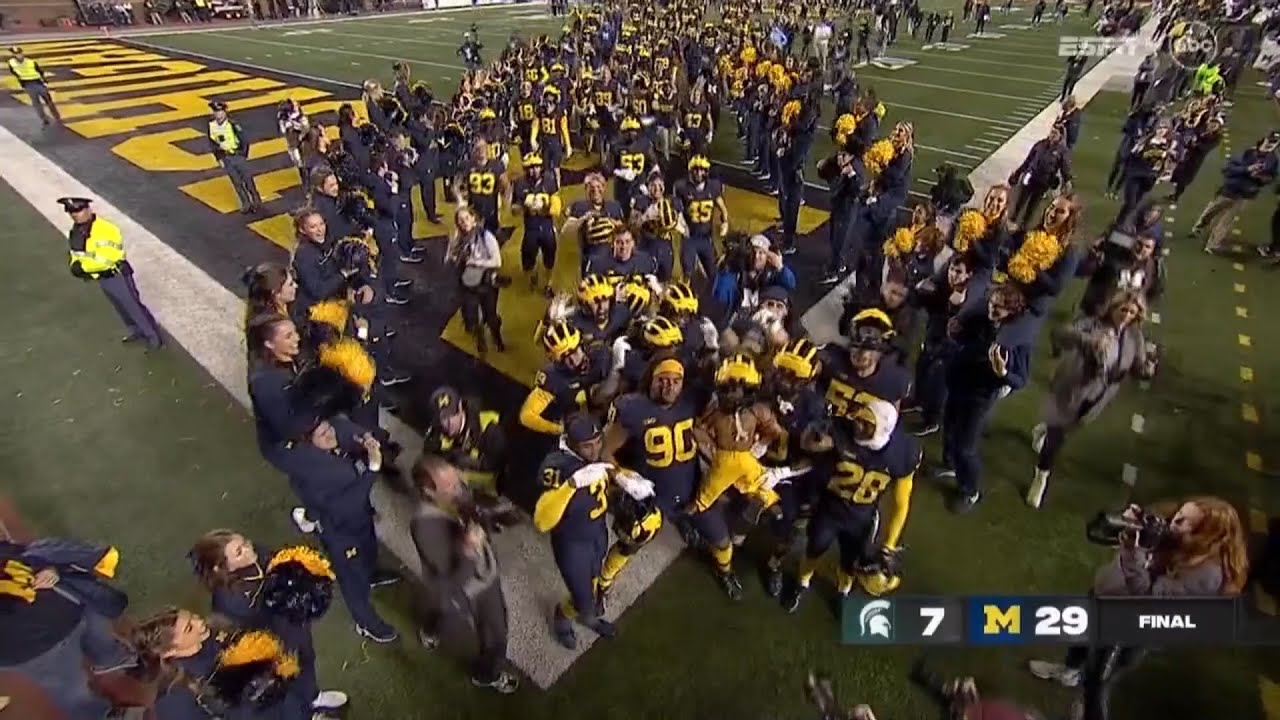 2022 Michigan Football Highlights vs Michigan State