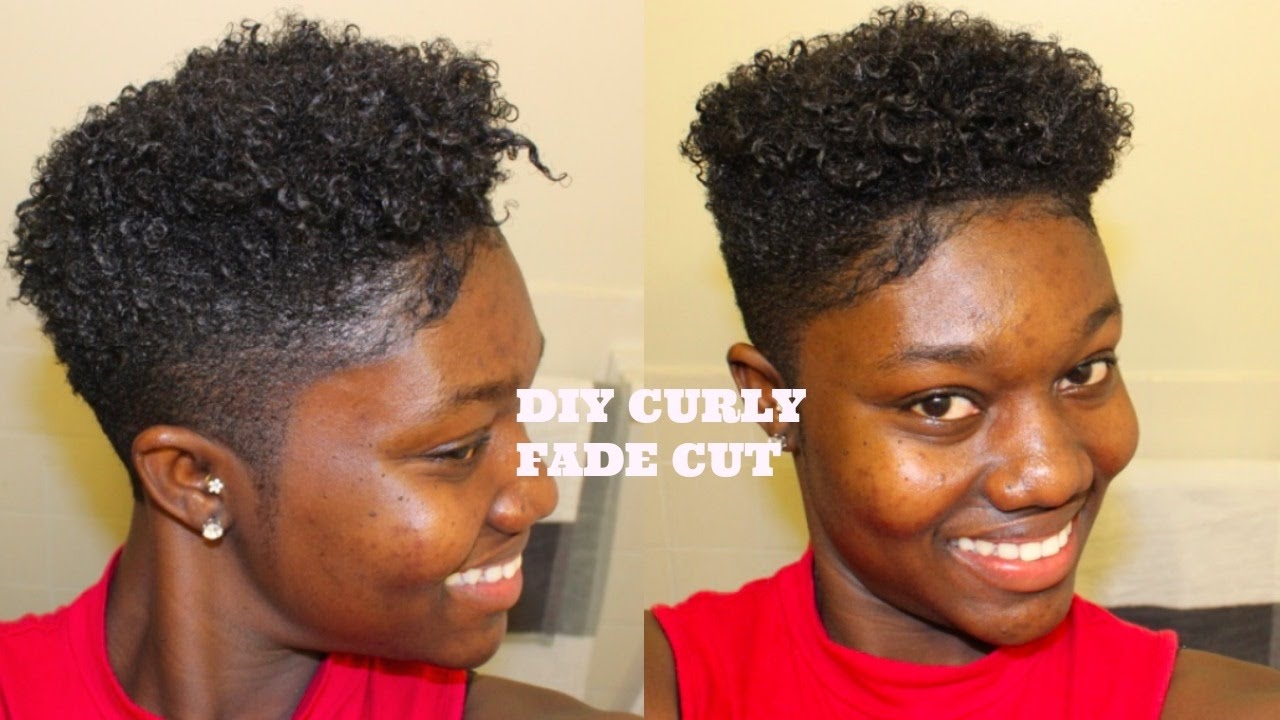 HOW TO GET CURLY HAIR WITH TEXTURIZER (MEN/WOMEN) CURLY FADE SHORTCUT DIY