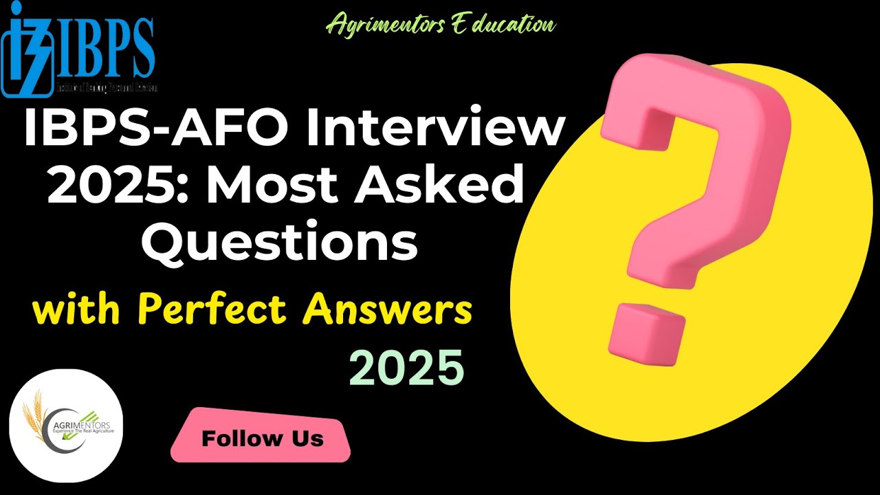 IBPS AFO Interview Preparation: Real Questions & Expert Answers