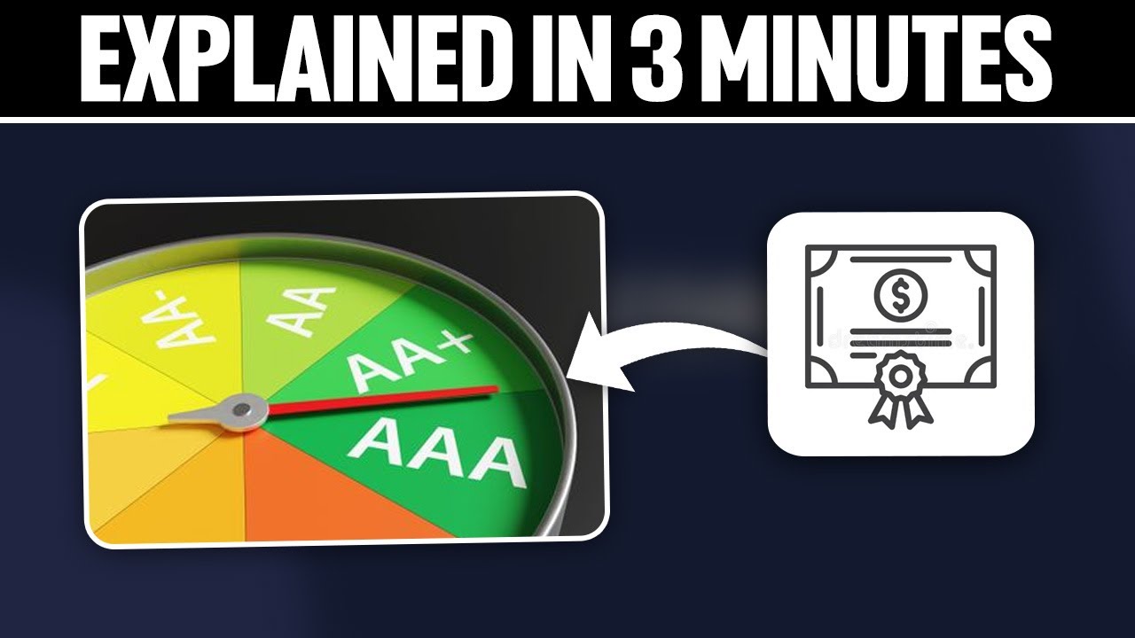 Bond Ratings Explained in 3 Minutes 2025!