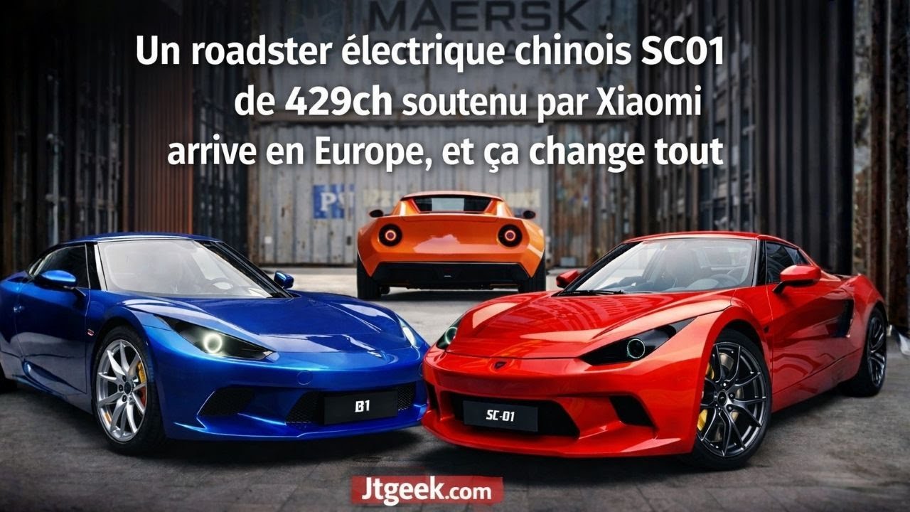 Roadster électrique SC01 Xiaomi : 429 ch dès 38 000 €, la claque venue de Chine