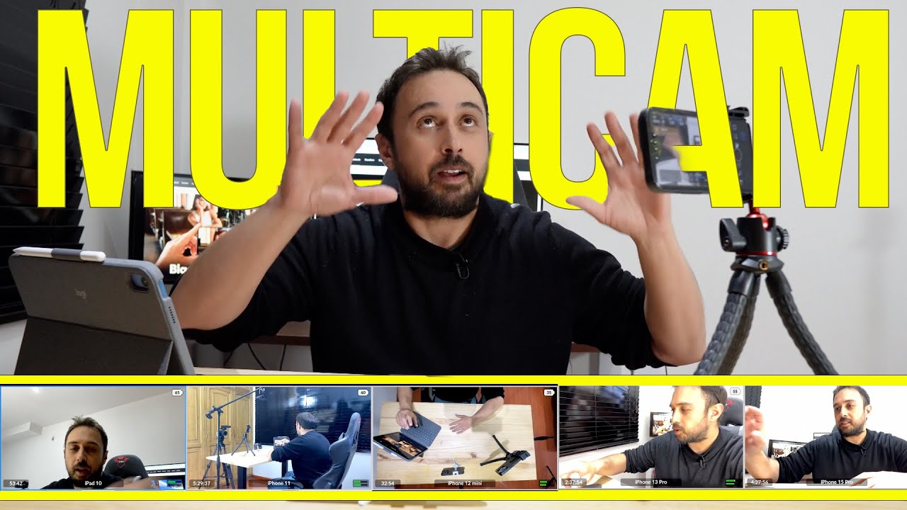 Como grabar en multicámara gratis con varios iPhones usando la BlackMagic Cam