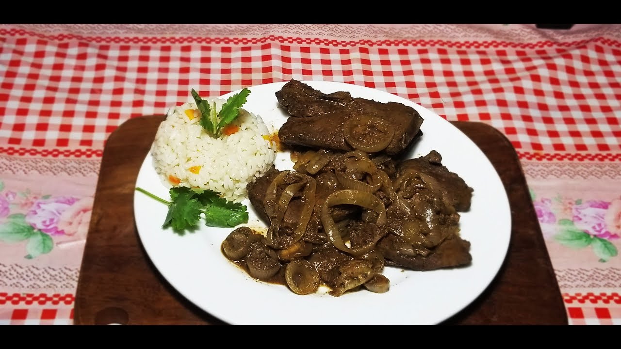 Como Hacer Hígado de Res Encebollado ( Paso a Paso )
