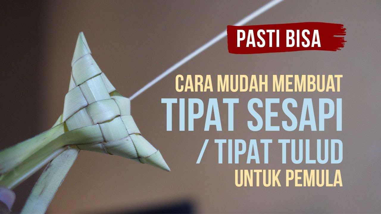 Cara Mudah Membuat Tipat Sesapi/Tipat Tulud untuk Pemula, Pasti Bisa!
