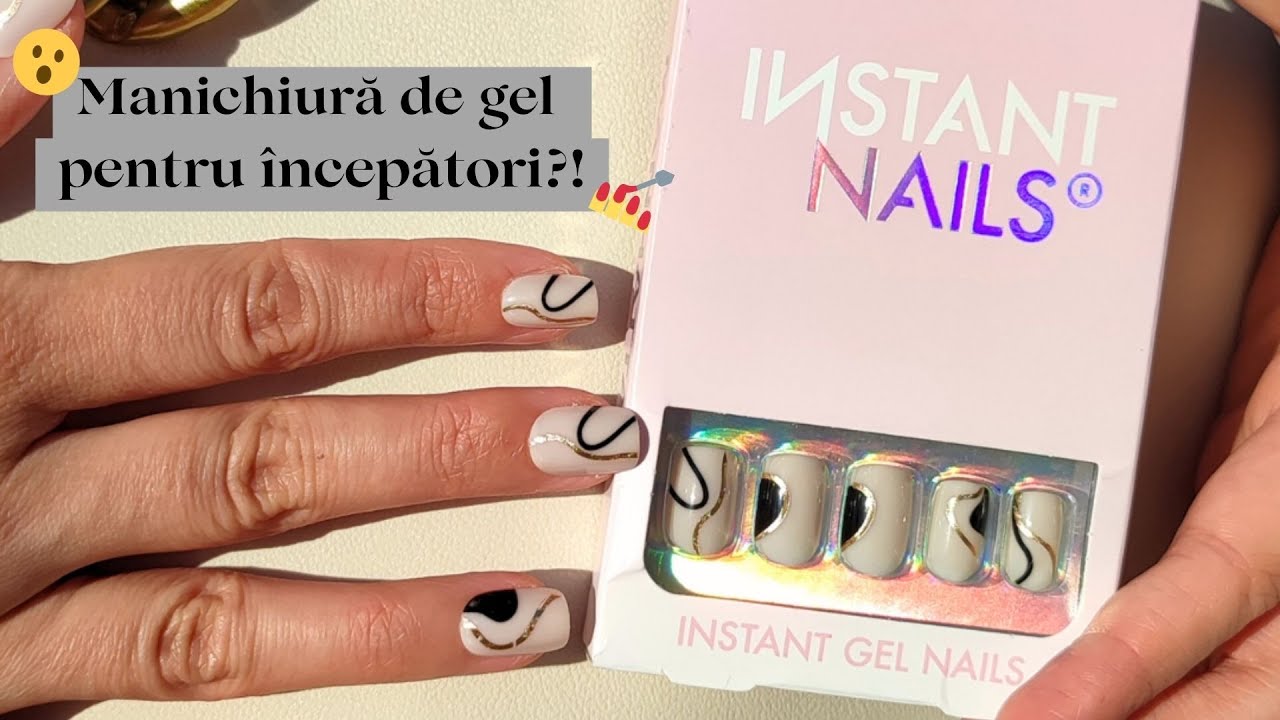 Manichiură gel pentru începători | Unghii press-on Instant Nails