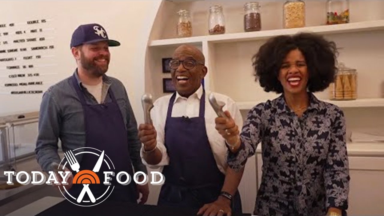 100% Chance Of Sprinkles: Al Roker Visits NYC Ice Cream Shop