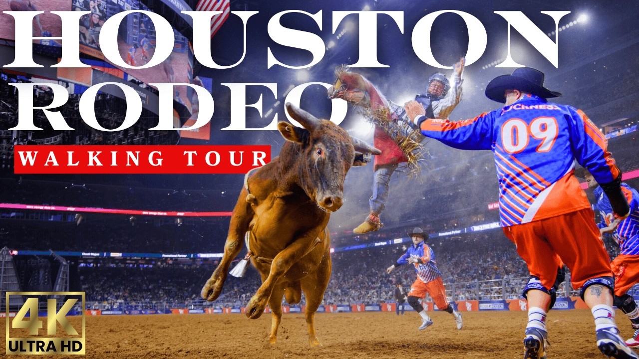 Inside the Houston Rodeo 2026 | Stadium, Shopping & Riley Green Concert | 4K POV Walk