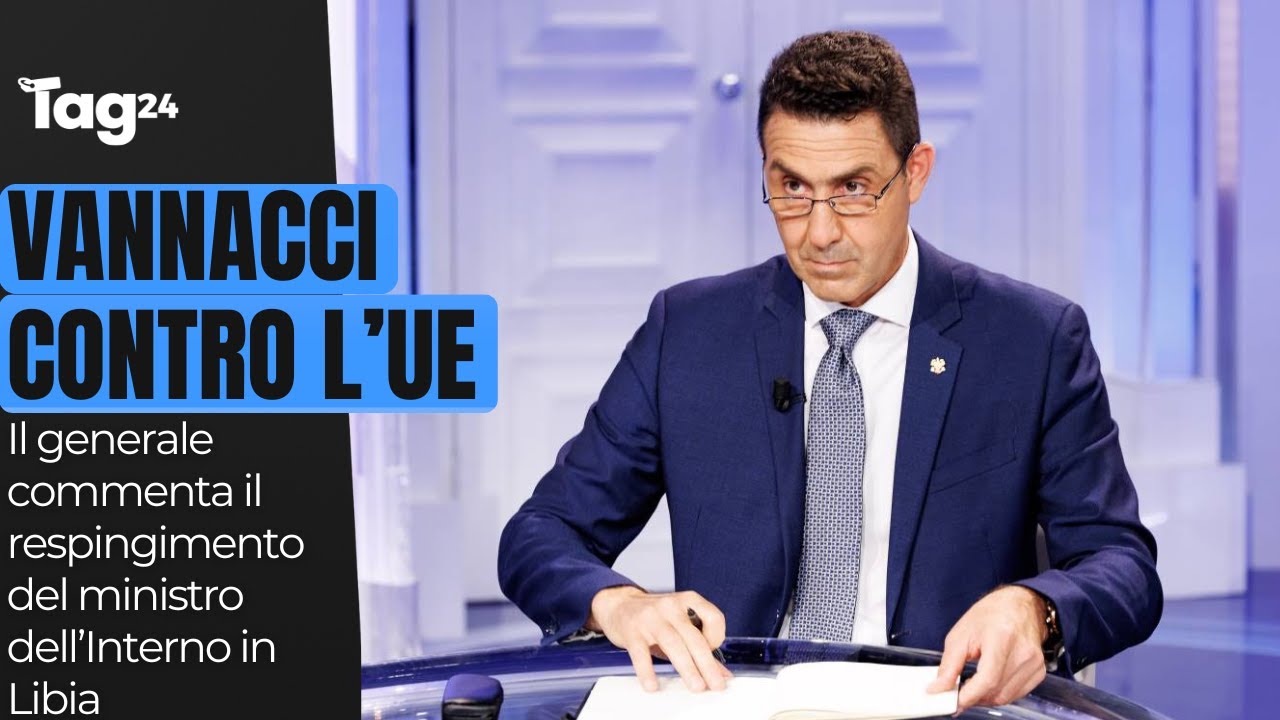 Piantedosi respinto in Libia, Vannacci: 