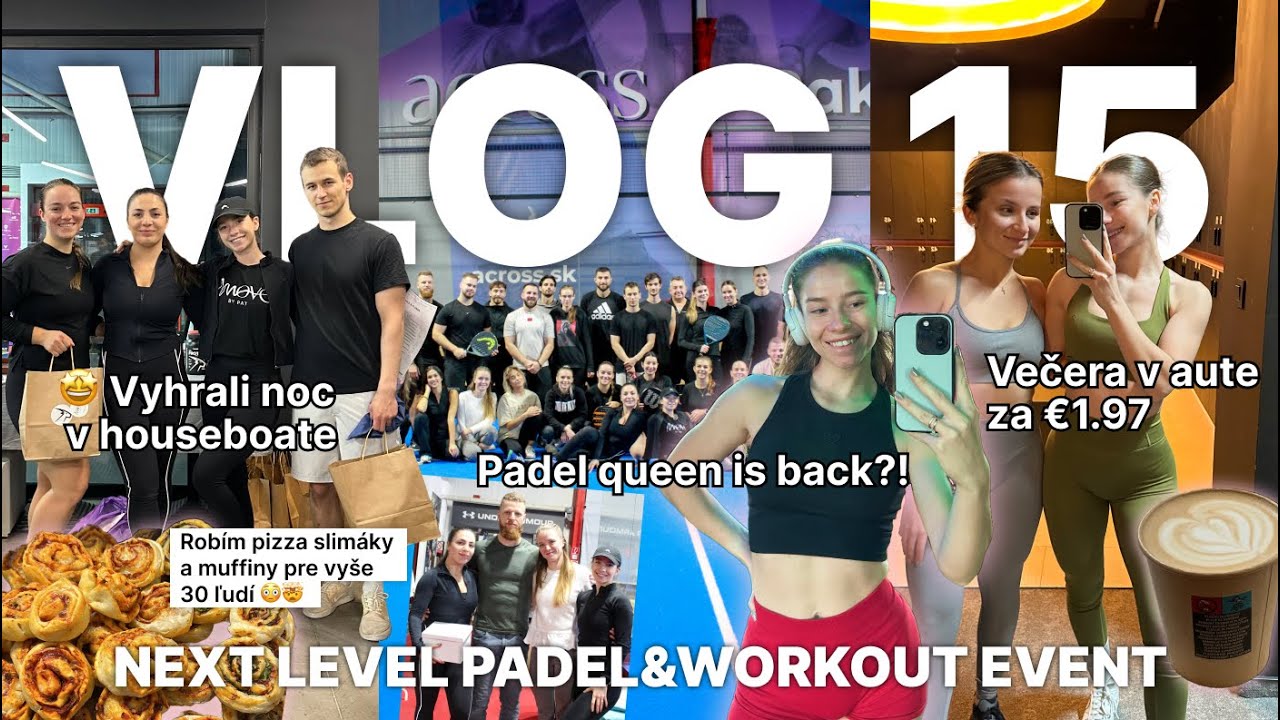 Next level padel & workout event.. zase sme nastavlili laťku vysoko!