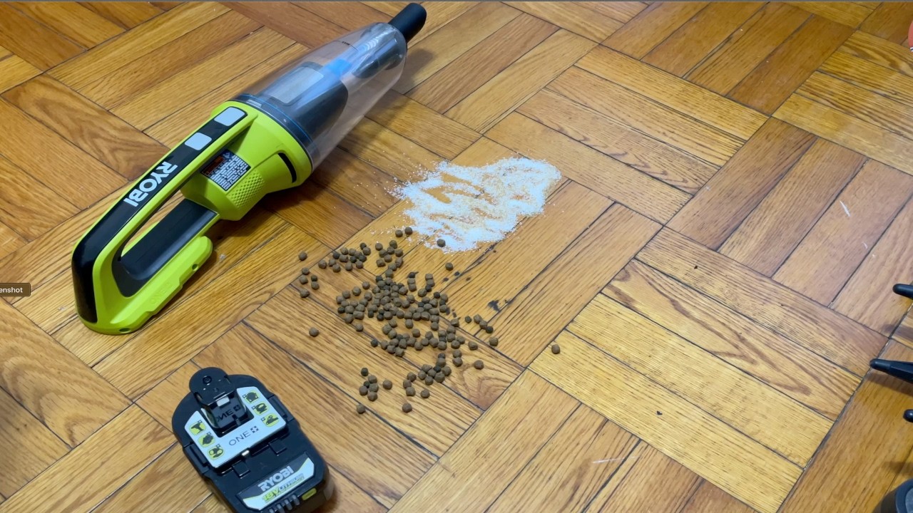 Ryobi Wet Dry Hand Vacuum - Cordless - PCL702