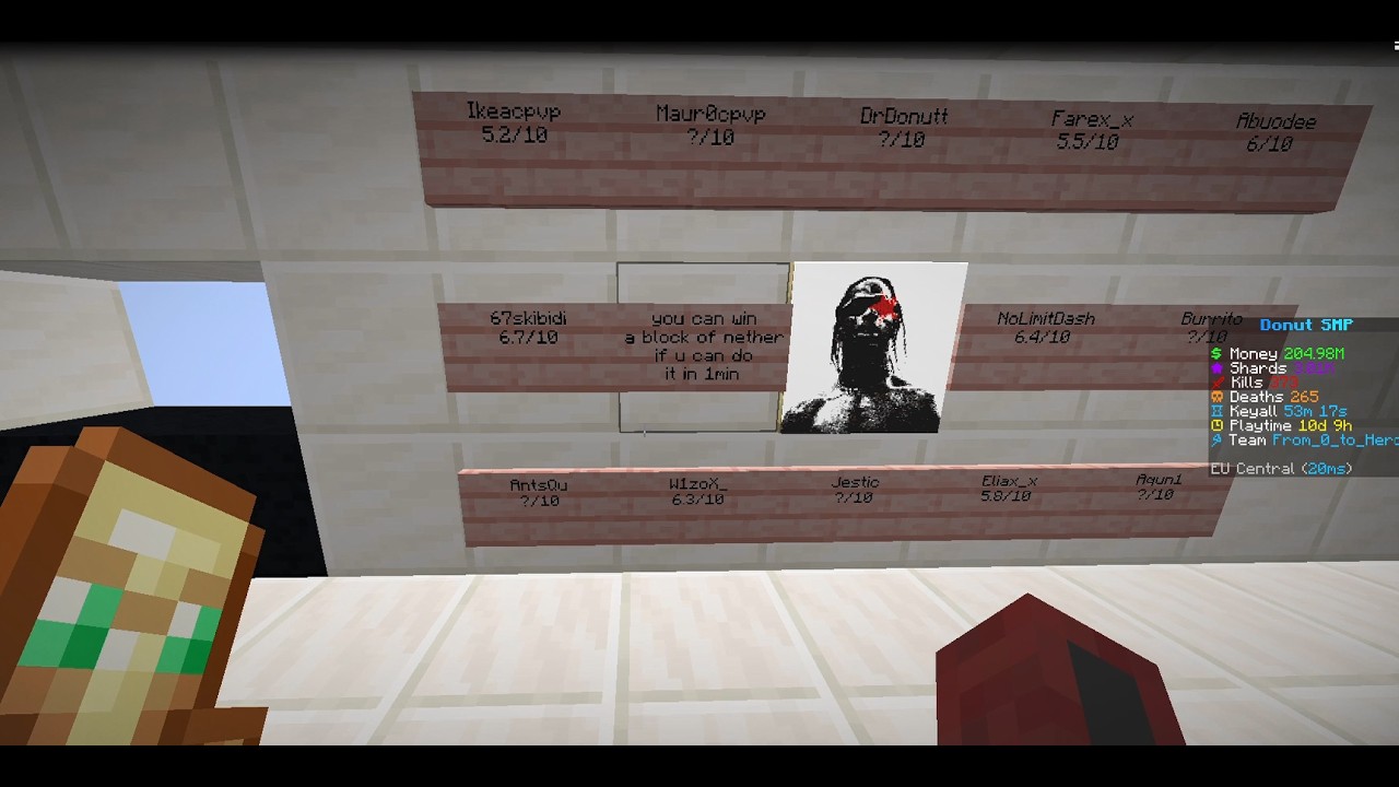 Donut SMP BaseHunt Very big luck