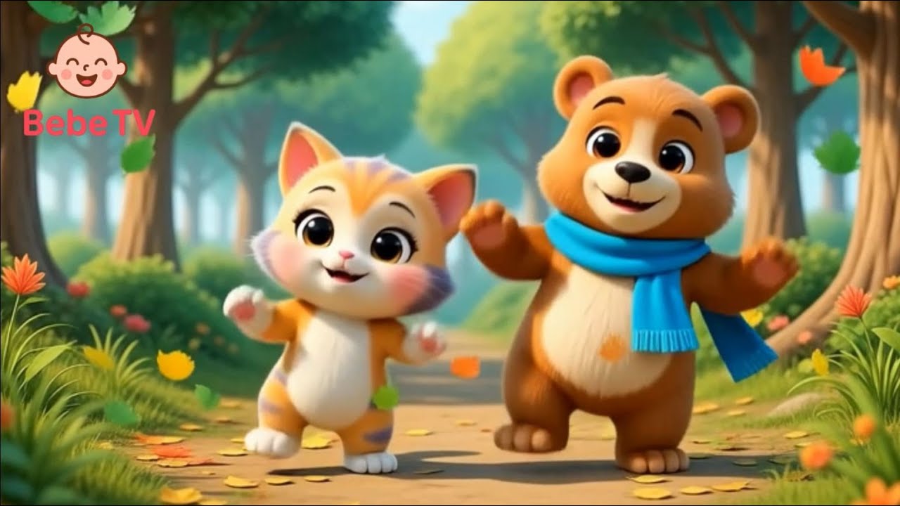 Macja dhe Ariu 🐱🐻 | Këngë për Fëmijë | Animacion 3D | BebeTv