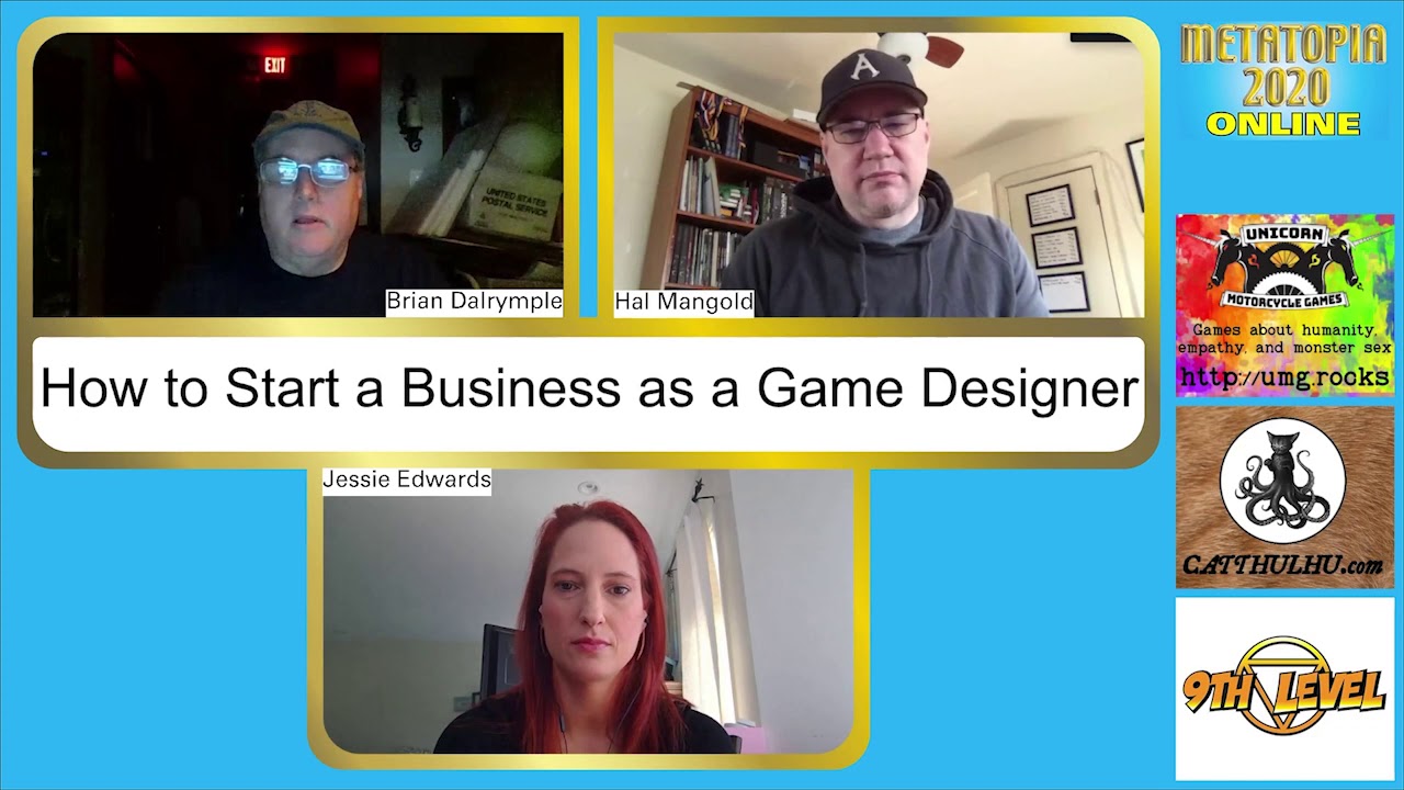 How to Start a Business as a Game Designer (METATOPIA ONLINE 2020)