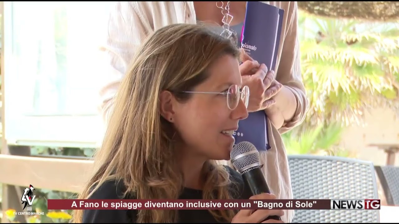 ‘Bagno di sole’: insieme per spiagge sempre più accessibili - TV Centro Marche