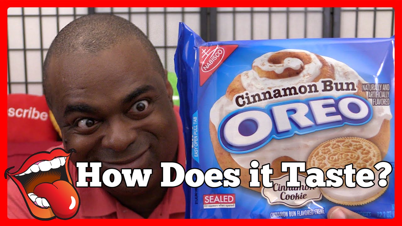 CINNAMON BUN OREO TASTE TEST!