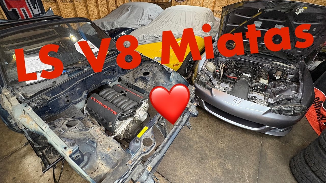 LS1 Corvette Engine in My NA Mazda Miata | PT. 3