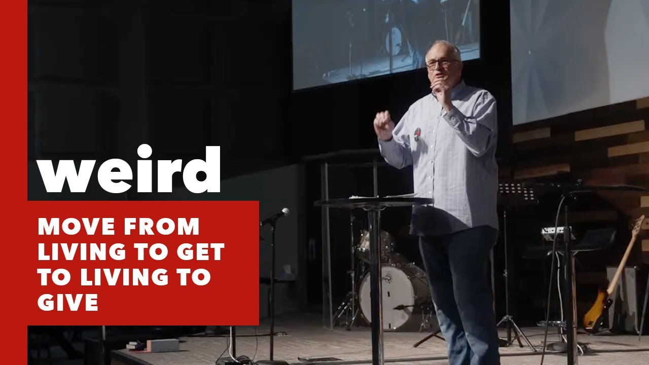 Move From Living To Get To Living To Give | Dale Walker